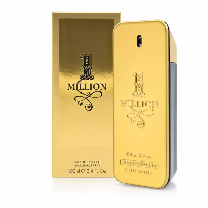 Paco Rabanne 1 Million — mirror-polished solid gold ingot-ba