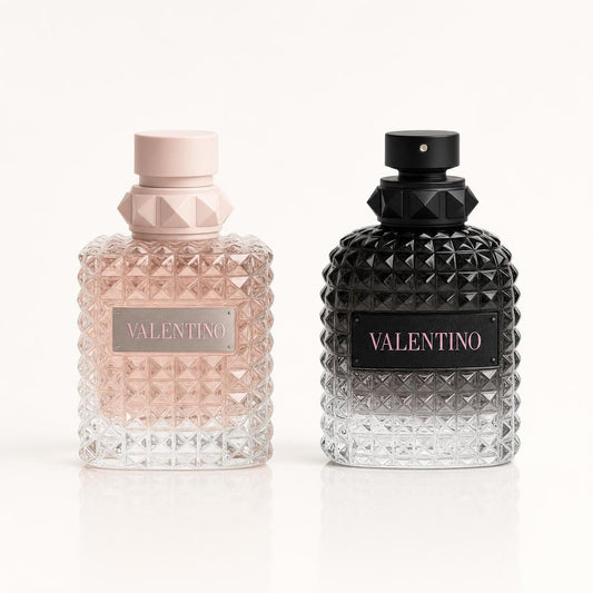 Combo x2 · Valentino Donna Born in Roma + Valentino Uomo Born in Roma