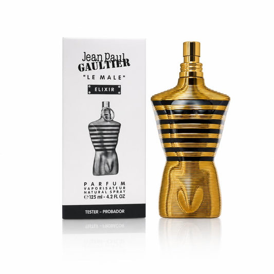 Jean Paul Gaultier Le Male Elixir — polished metallic-gold r