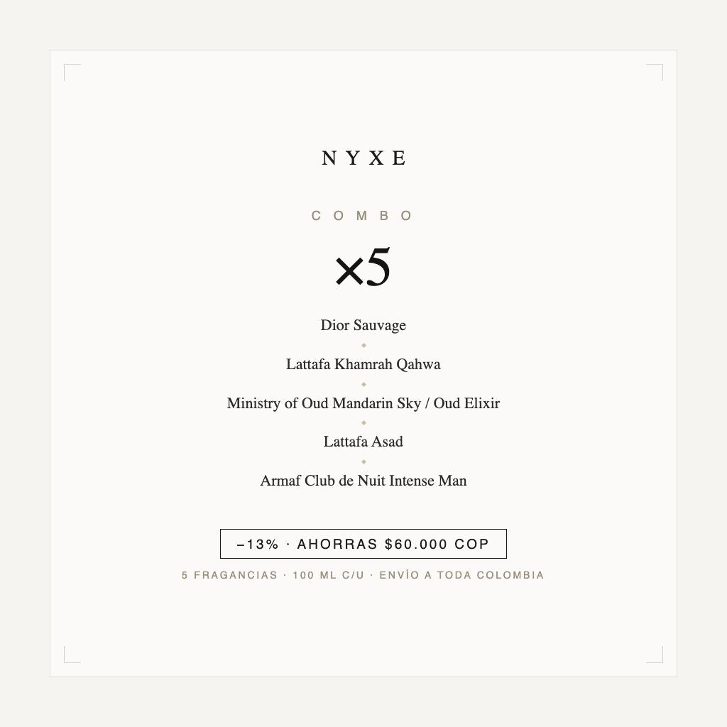 Combo x5 · Dior Sauvage + Lattafa Khamrah Qahwa + Ministry of Oud Mand