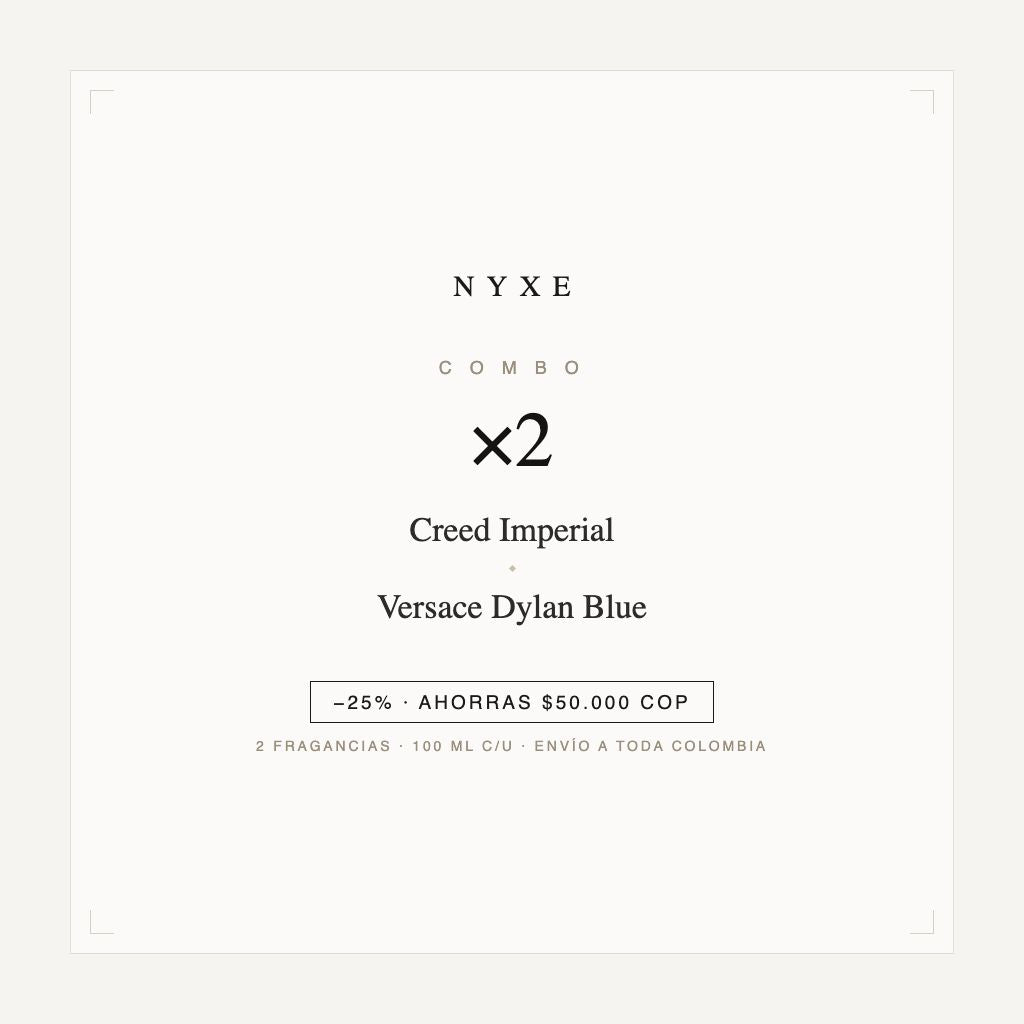 Combo x2 · Creed Imperial + Versace Dylan Blue