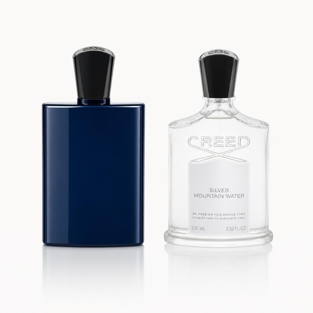 Combo x2 · Chanel Bleu de Chanel + Creed Silver Mountain Water