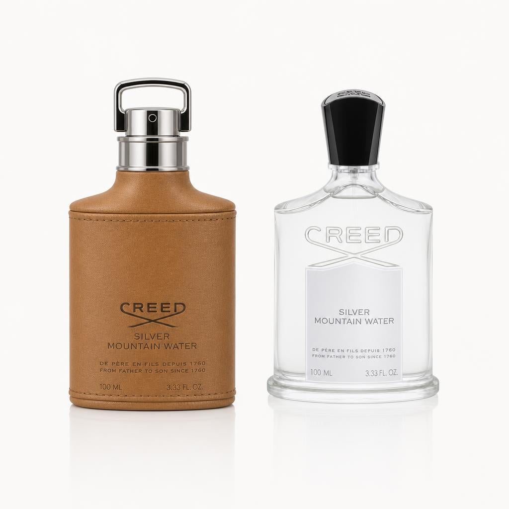 Combo x2 · Carolina Herrera CH Men + Creed Silver Mountain Water