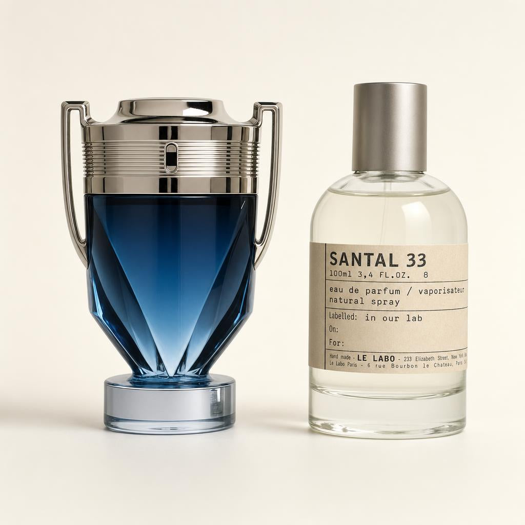Combo x2 · Paco Rabanne Invictus (con Santal 33)