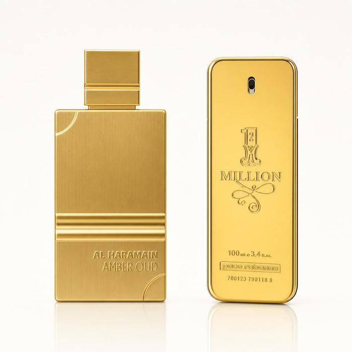 Combo x2 · Al Haramain Amber Oud Gold + Paco Rabanne 1 Million
